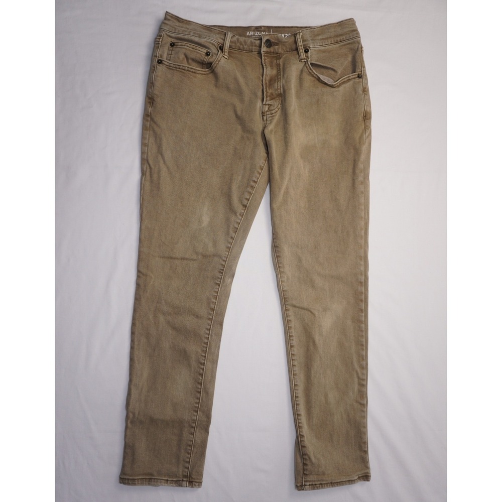 Arizona 32x29 Slim Brown Cotton Spandex Jeans